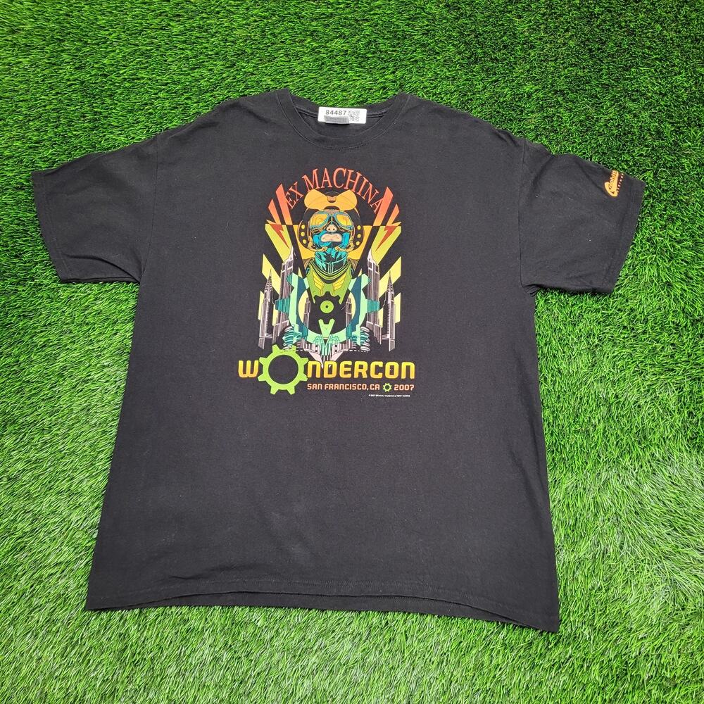 Wondercon Ex-Machina Comics Shirt L/XL 23x29 California